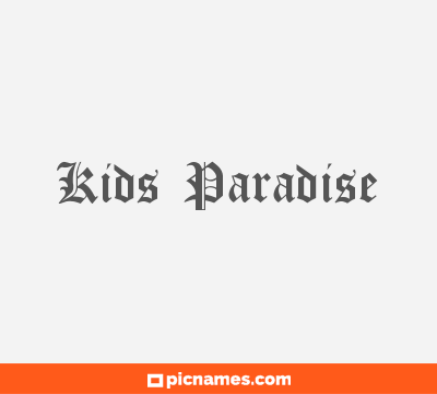 Kids Paradise